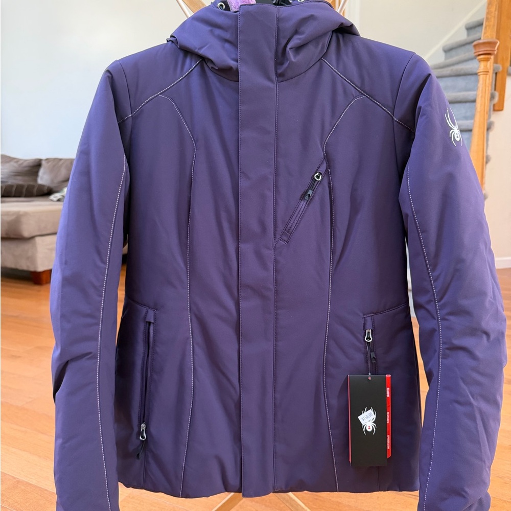 Spyder Women's Deep Purple Ski Jacket